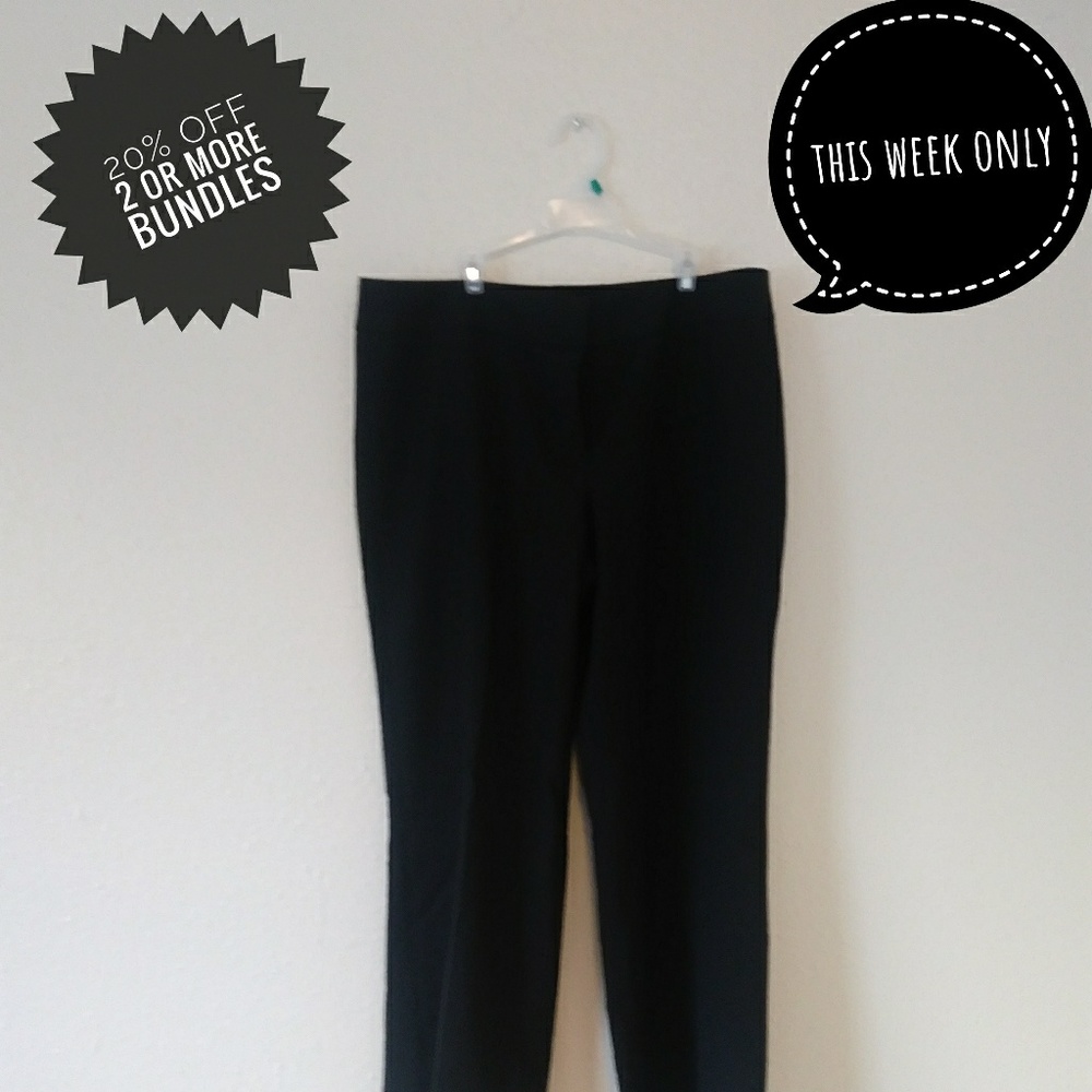 Ann Taylor Loft Black dress pants